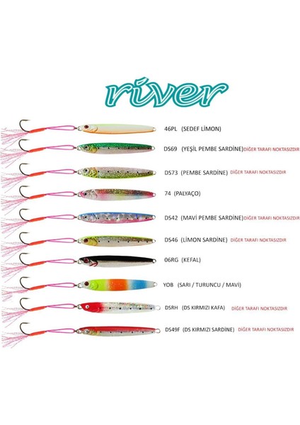 River2sea Alfred Jig 20GR - Dsrh