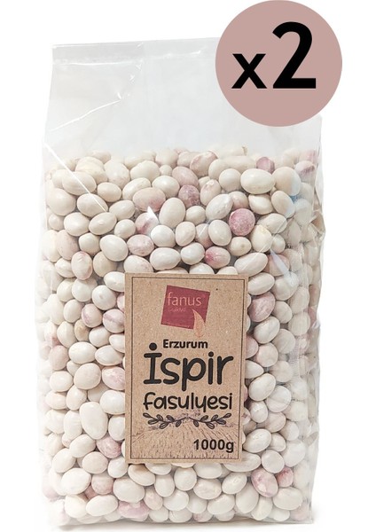 Erzurum İspir Fasulyesi 2 x 1 kg