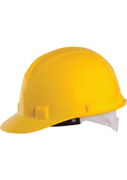 Essafe Iş Güvenlik Baş Koruyucu Mat Yüzeyli Baret Sarı