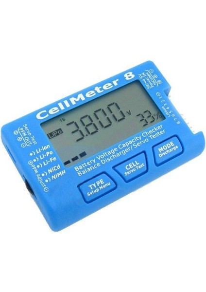 Cellmeter 8 Çok Işlevli Dijital Güç Servo Test Cihazı