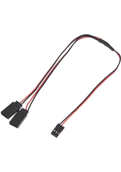 Y Tipi Servo Kablosu 30CM - 1jr Erkek 2 Futaba Dişi