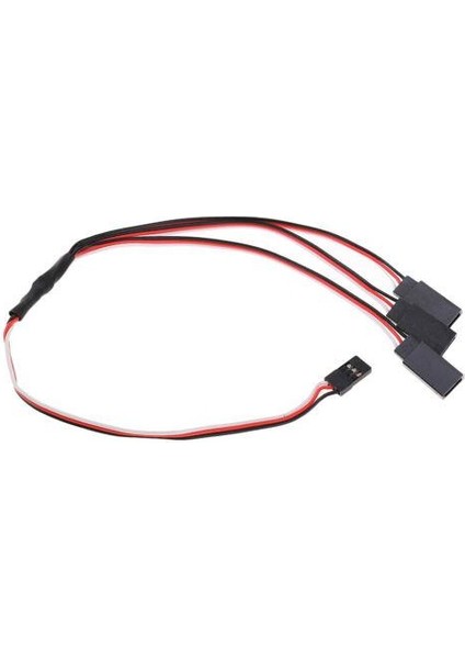 Y Tipi Servo Kablosu 15CM - 1jr Erkek 3 Futaba Dişi