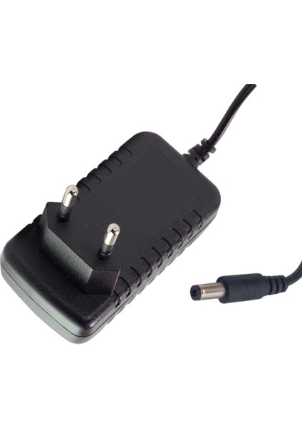 Powermaster PM-8118 12 Volt - 1 Amper Priz Tipi Plastik Adaptör 5.5*2.5 Uç