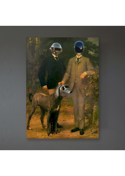 Daft Gentlemen Canvas
