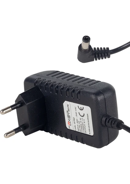 PM-13782 6 Volt - 1 Amper Priz Tipi Adaptör 5.5*2.5 Uç