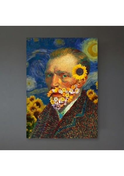 Van Gogh Flower Beard