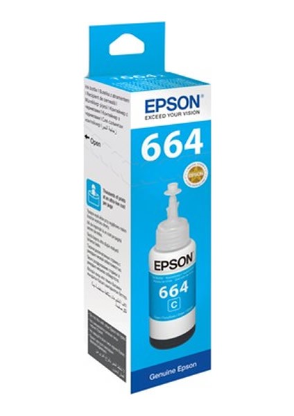 Epson T6642>CYAN Ink (70ML./BOTTLE) Muadil Toner