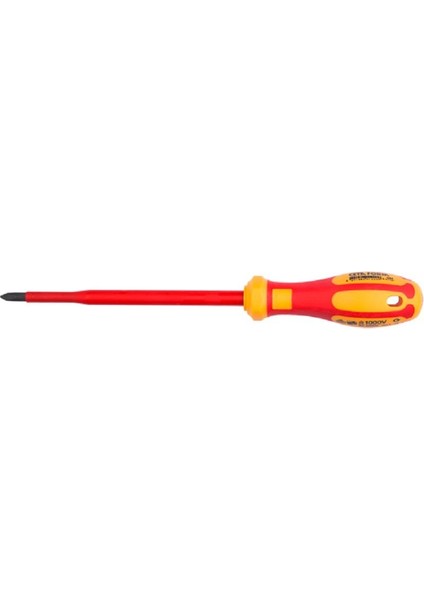 G02-001-080 C-Plus 1000V Izoleli Yıldız Uçlu Tornavida PH1X80 mm