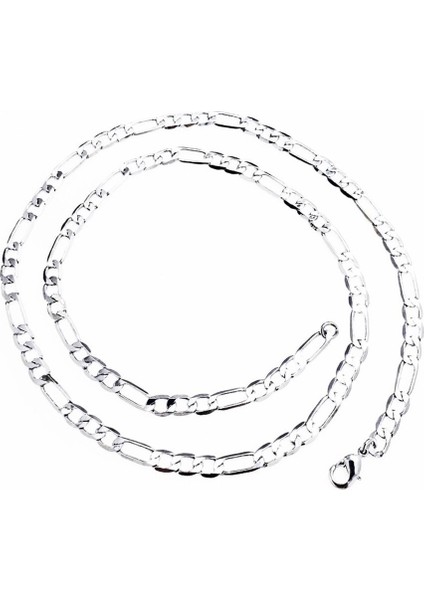 Figaro Çelik Erkek Zincir Kolye