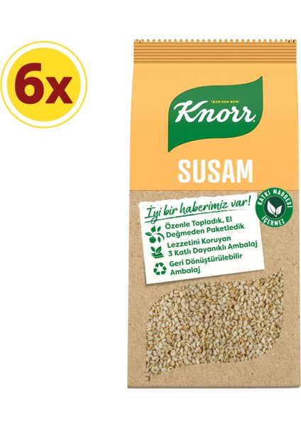 Baharat Serisi Susam 65 gr x 6 Adet