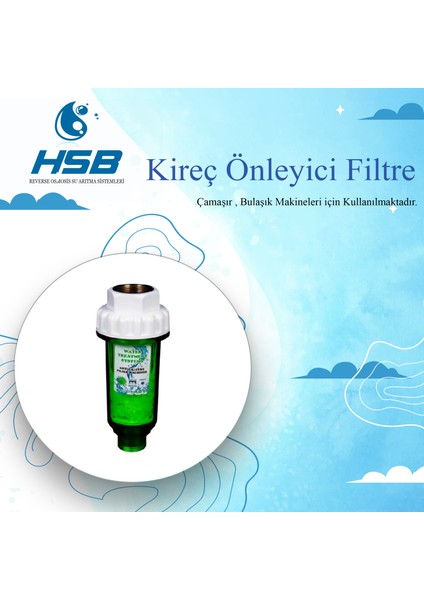 Hsb Kireç Önleyici Filtre