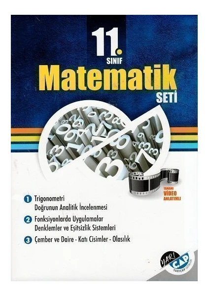 Yarıçap Yayınları Yayınları 11. Sınıf Matematik Seti