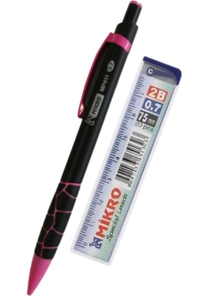 Versatil Kalem 0,7 mm Pembe + Mikro Uç 0,7 mm