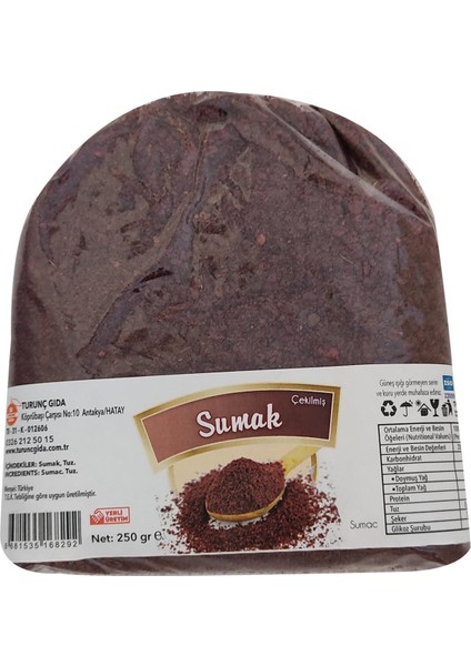 Sumak Öğütülmüş 250 gr
