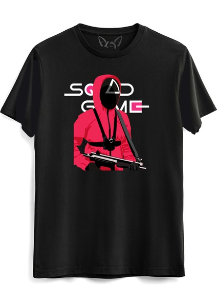 Squid Game Siyah Tshirt