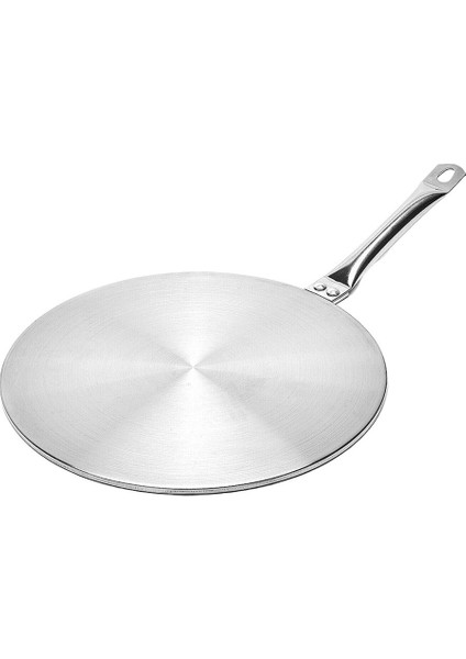 Paslanmaz Çelik Indüksiyon Ocak Adaptörü Isı Difüzör Converter Hob Adaptörü Plaka Elektrikli Gaz Sobası Için - L (Yurt Dışından)