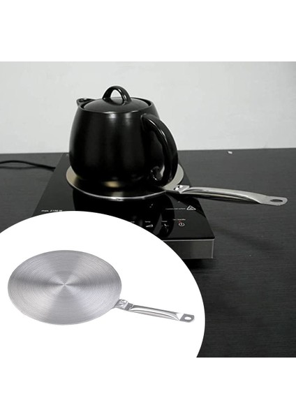 Paslanmaz Çelik Indüksiyon Ocak Adaptörü Isı Difüzör Converter Hob Adaptörü Plaka Elektrikli Gaz Sobası Için - L (Yurt Dışından) fırsatları