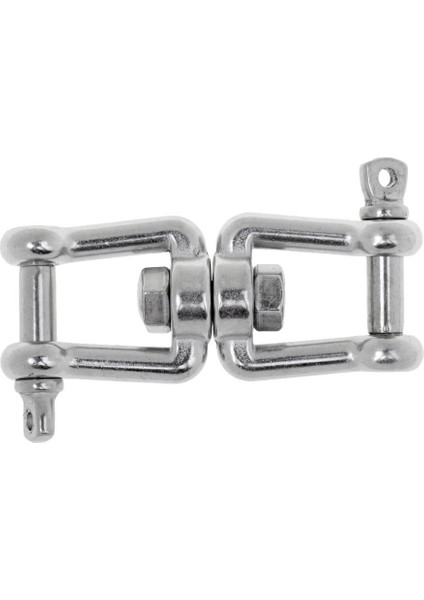 Paslanmaz Çelik Zincir Çapa Döner Çene - Çene Gümüş M8 (Yurt Dışından) fırsatları