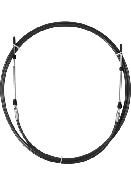 15FT Evrensel Gaz Kelebeği Kontrol Kablosu Tekne Iç Motor Kontrol Kolu 15 Ft (Yurt Dışından)