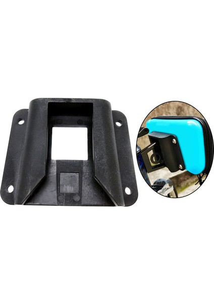 Ön Çanta Adaptörü Raf Brompton Katlanır Bisiklet Için 105X75MM Tutucu Aksesuarları (Yurt Dışından)
