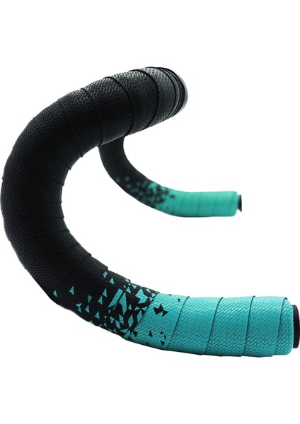 Bisiklet Gidon Bant Pu (2 Set) - Bisiklet Kavrama Bisiklet Kolu Bar Bant ile Bisiklet Kavrama Geliştirin - Bisikletinizi Müthiş Rahat Bir Yolculuğu Için Sarın - Siyah Cyan (Yurt Dışından)