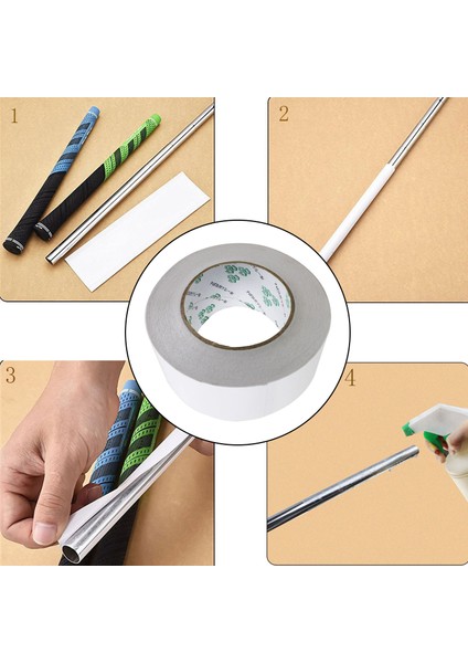 50 Metre Çift Taraflı Golf Kavrama Bant Golf Kulübü Kavrama Yapıştırıcı 30MM x 50M (Yurt Dışından) fırsatları