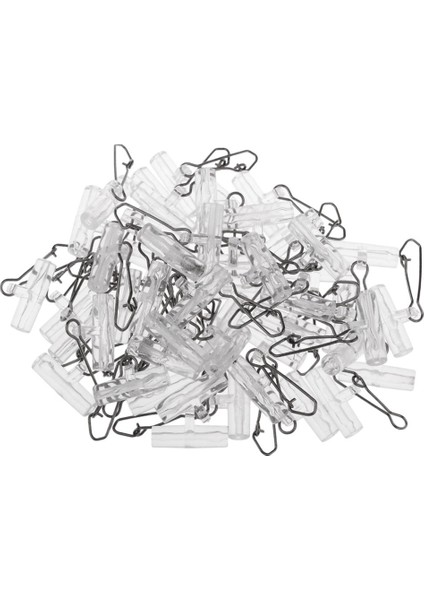 50 Adet Yüksek Mukavemetli Balıkçılık Platfer Slayt Paslanmaz Çelik Snap ile Mücadele M (Yurt Dışından) fırsatları