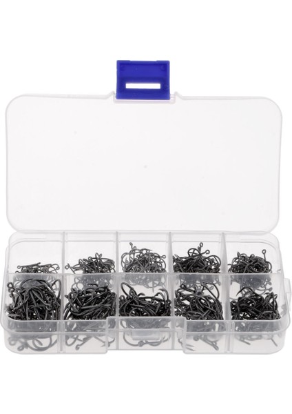 500 Adet Yüksek Karbon Çelik Balıkçılık Kanca Ofset Daire Keskin Ahtapot Fishhook (Yurt Dışından)