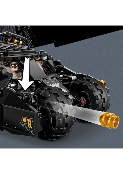 LEGO® Dc Batman# Batmobile# Tumbler: Scarecrow# Karşılaşması 76239 Çocuklar Için Batman ve Scarecrow Minifigürlü Oyuncak Yapım Seti (422 Parça)