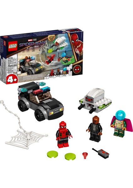 LEGO® Marvel Örümcek Adam ve Mysterio#nun Dron Saldırısı 76184 4 Yaş ve Üzeri Çocuklar Için Süper Kahraman Oyuncak Yapım Seti (73 Parça)