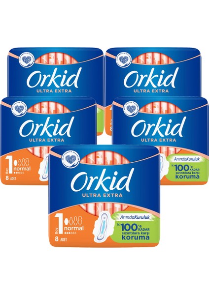 Ultra Extra Hijyenik Normal Ped 5'li Paket