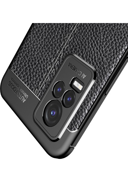 Vivo V21E Kılıf Niss Silikon Deri Görünümlü+Nano Glass Siyah fiyatları