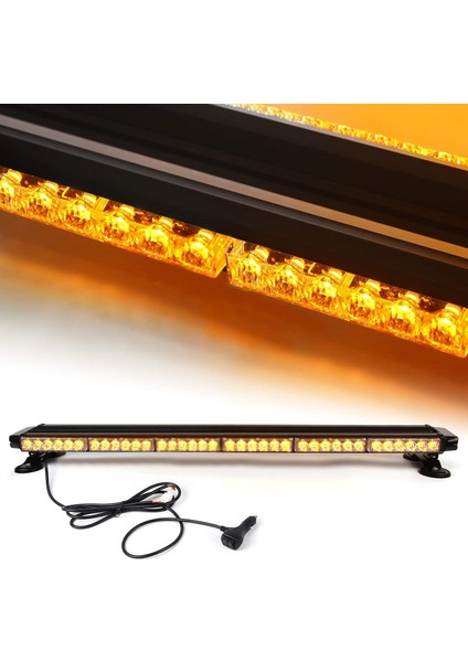 Çakar Lamba Çift Taraflı 78 LED Sarı