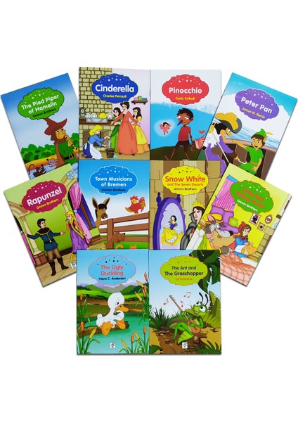 Ingilizce Renkli Dünya Çocuk Masalları Seti 10 Kitap