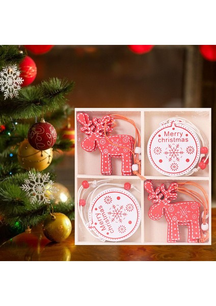 12X Noel Ağacı Dekorasyon Süsler Ev Karışımı Için Küçük Kolye C (Yurt Dışından)