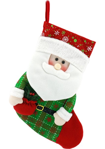 Noel Çorap Asılı Noel Tatili Şömine Ev Dekor Yaşlı Adam (Yurt Dışından) fiyatları