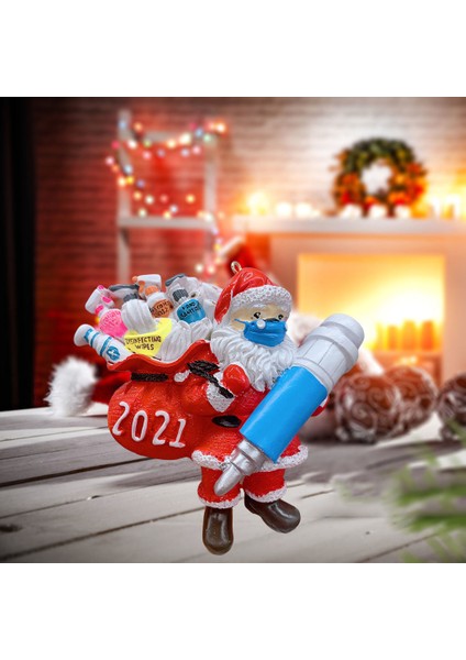 Noel Ağacı Reçine Kolye Xmas Ağacı Asılı Süsler - Stil 2 (Yurt Dışından)