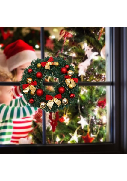 Yapay Noel Çelenk Kapı Asılı Garland Parti Dekor Zincirleri (Yurt Dışından)