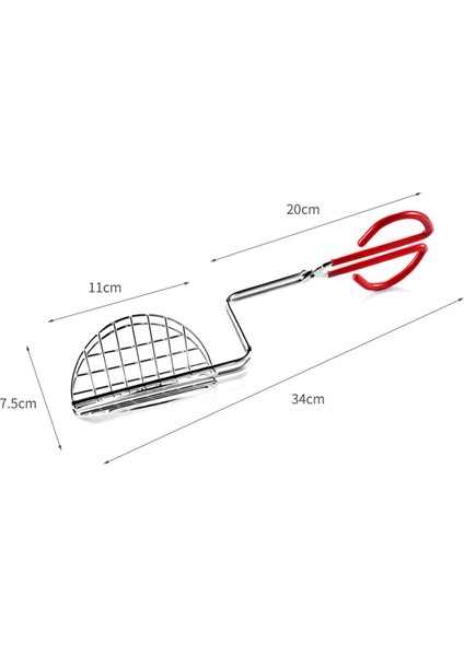 Paslanmaz Taco Tortilla Kabuk Kalıp Aracı Klipsi (Yurt Dışından)