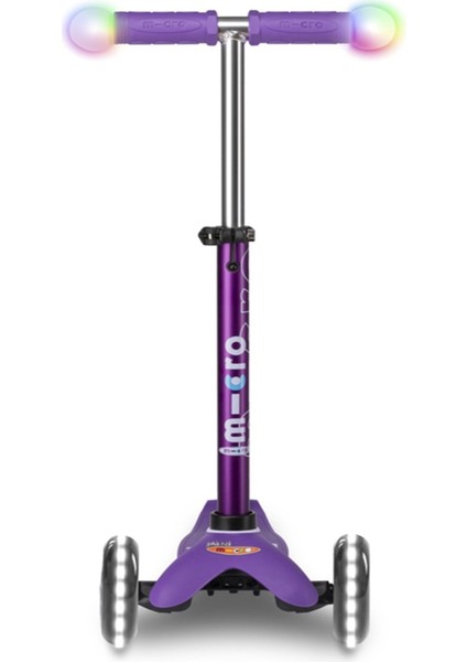 Mini Deluxe Magic Purple Işıklı (Led) Scooter(Yurt Dışından)