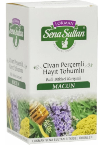 Ballı Polenli Civan Perçemli Hayıt Tohumlu Macun 420 gr