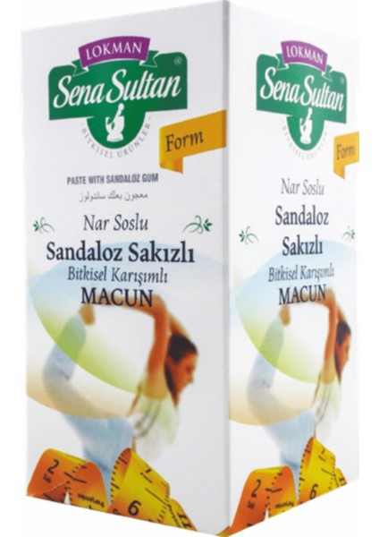 Nar Soslu Sandaloz Sakızlı Macun 420 gr