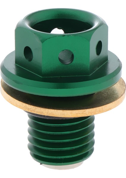 Atv Motosiklet Için Metal Yağ Tahliye Plug Somun M12 M12 - Yeşil (Yurt Dışından)
