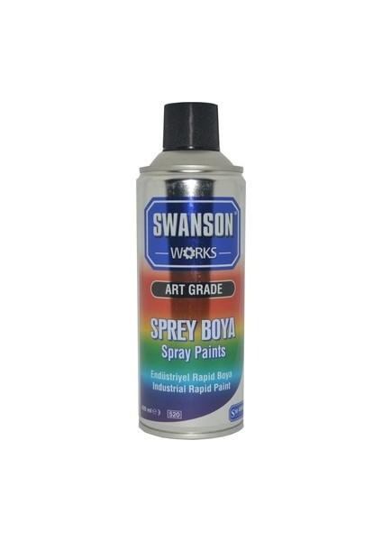 Btc Swanson Siyah Sprey Boya 400 ml