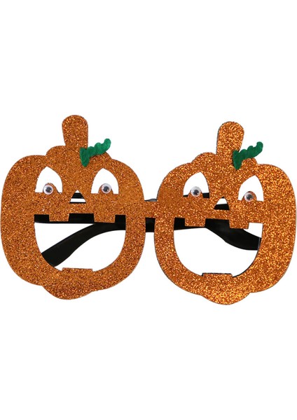 Cadılar Bayramı Simli Balkabağı Gözlük modelleri