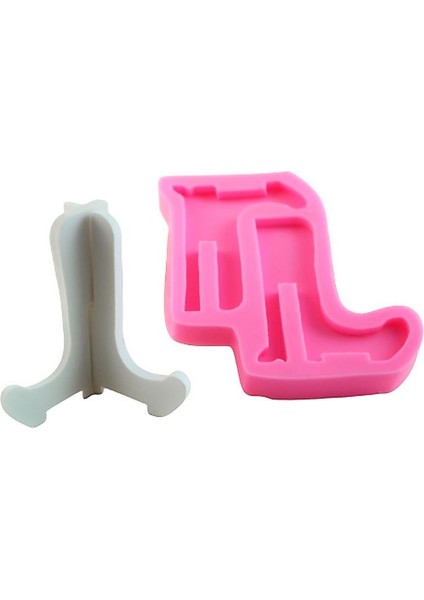 Küçük Ayak 9,5cm Çerçeve Ayağı Silikon Kalıp K-556, Taş Tozu Alçı Çimento Polyester Reçine Kalıbı