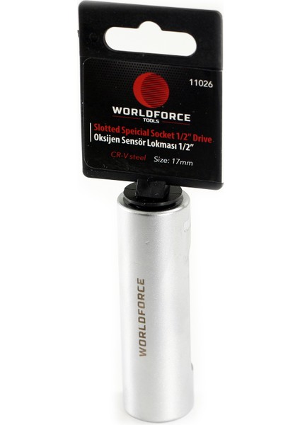 1/2" 17MM Sensör Lokması Yarık Lokma Sensör Anahtarı