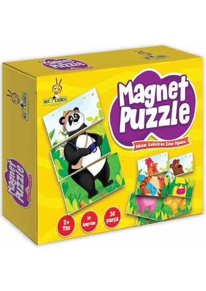 Yükselen Zeka +2 Yaş Magnet Puzzle