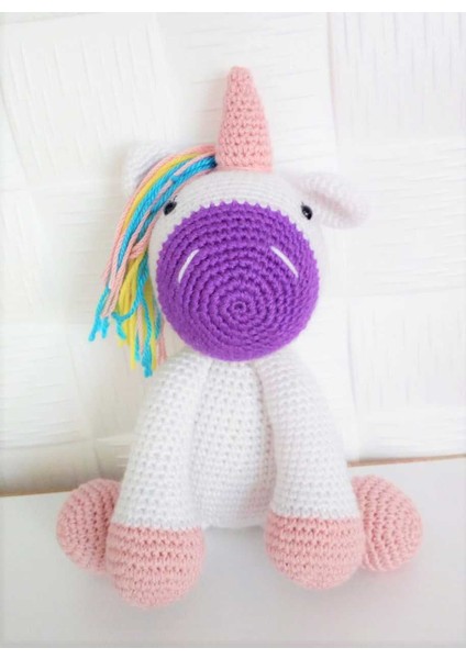 Mor Unicorn Organik Oyuncak