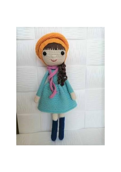 Mint Narin Bebek Organik Örgü Oyuncak